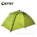 6kg green Camping trekking double automatic tent